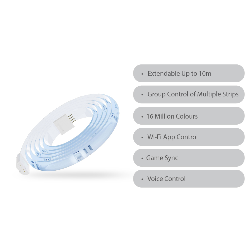 [Extension ONLY] Yeelight Lightstrip Plus 1S | 1 Meter Extension Cable ...