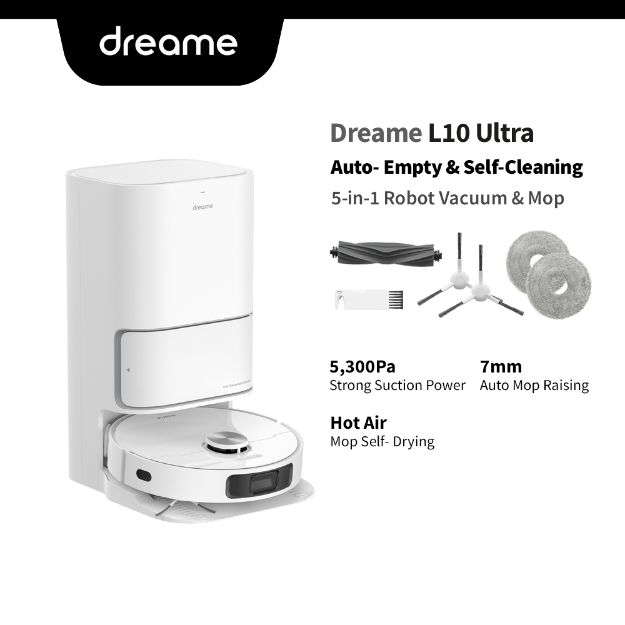 Picture of Dreame Bot L10 Ultra Self-Cleaning Auto-Empty Robot Vacuum and Mop