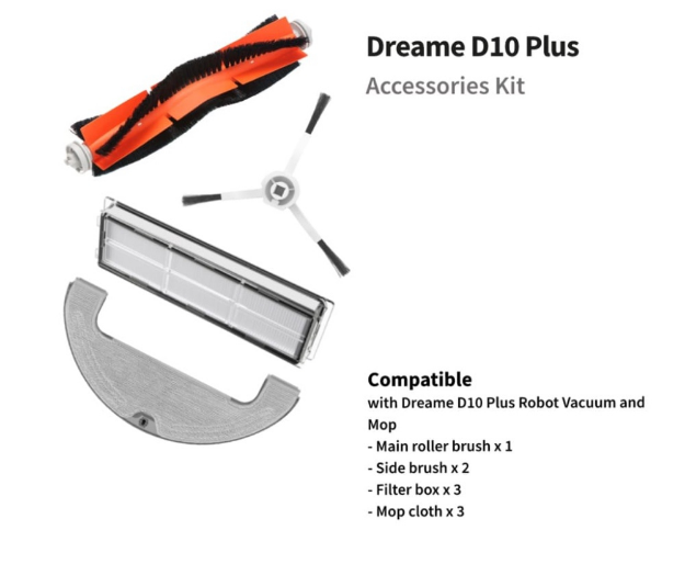 Picture of Dreame D10 Plus Accessories Kit